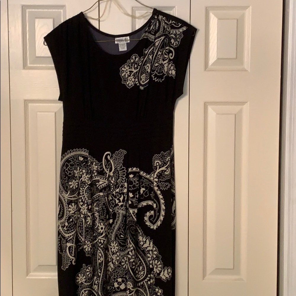 Black and White Dress